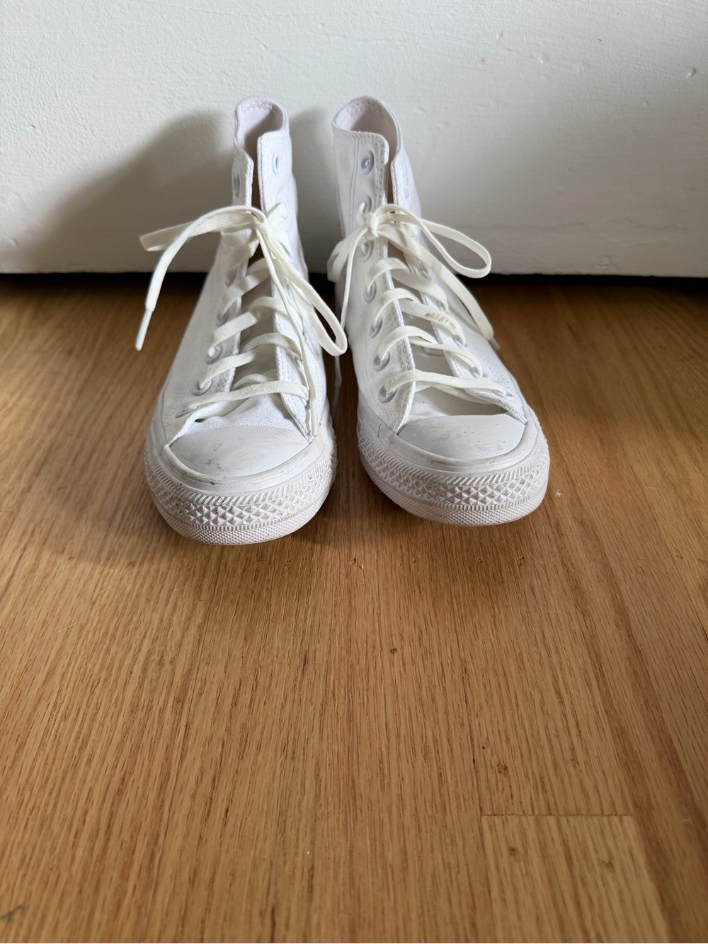 Converse chuck Taylor all star all white high top